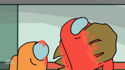 انیمیشن غمنگیز Among us