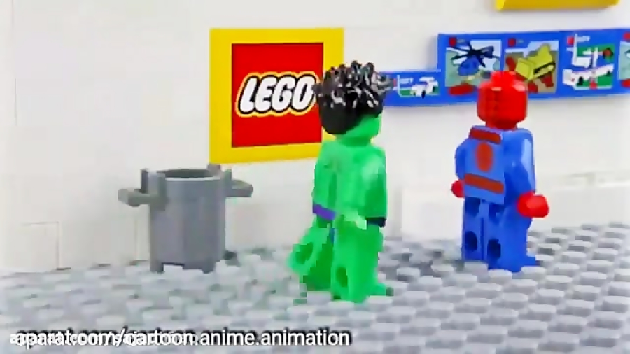 فیلم لگو مرد عنکبوتی و هالک