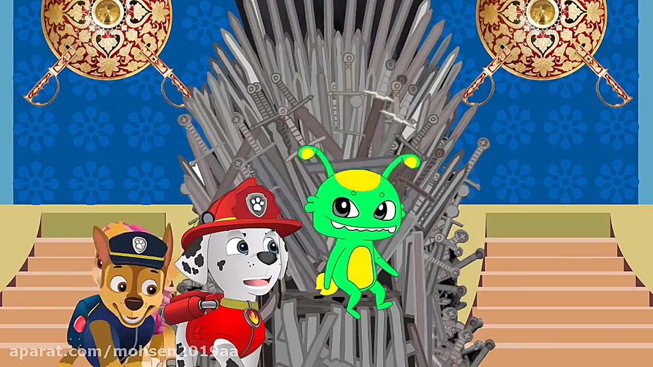 کارتون سگ های نگهبان قسمت 71 - انیمیشن سگهای نگهبان جم جونیور بیماری آلبینیزم اوکولوتئوکوتانئوس