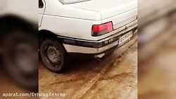 کاتاف زدن رگلاری با ماشین پژو 405