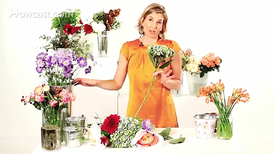 دسته گل زیبا برای عروسی