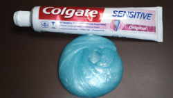 آموزش ساخت اسلایم با خمیردندان...