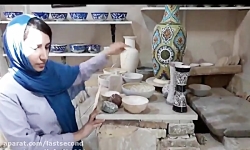 هنر سرامیک و کاشی کاری: کارگاه استاد عباس عبادی