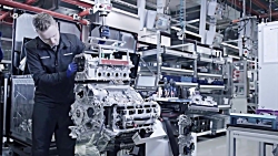 تولید موتور ماشین -  ریخته گری بلوک موتور BMW - کارخانه ماشین تراش CNC شرکت ASMR