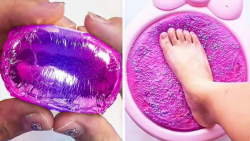 اسلایم کیوت  بازی با اسلایم جد...