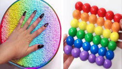 اسلایم آرامش بخش   بازی با اسل...