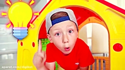 سنیا  قایم باشک بازی با اسباب...