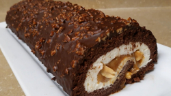 طرز تهیه رولت شکلاتی:: اموزش ت...