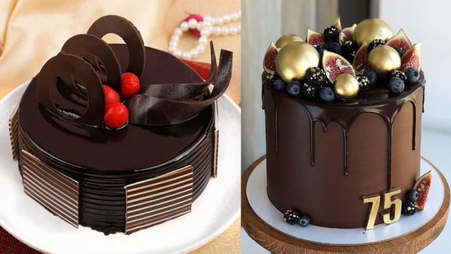 اموزش تزیین کیک شکلاتی:: تزیین...