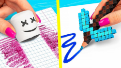 چالش لوازم مدرسه 2  ماینکرفت د...