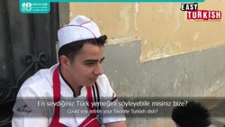 آموزش زبان ترکی | زبان ترکی استانبولی | مکالمه زبان ترکی ( معرفی غذاهای ترکی )