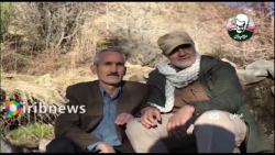 سردار حاج قاسم سلیمانی در زادگاهشان روستای قنات ملک