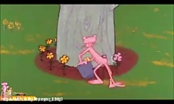 کارتون پلنگ صورتی