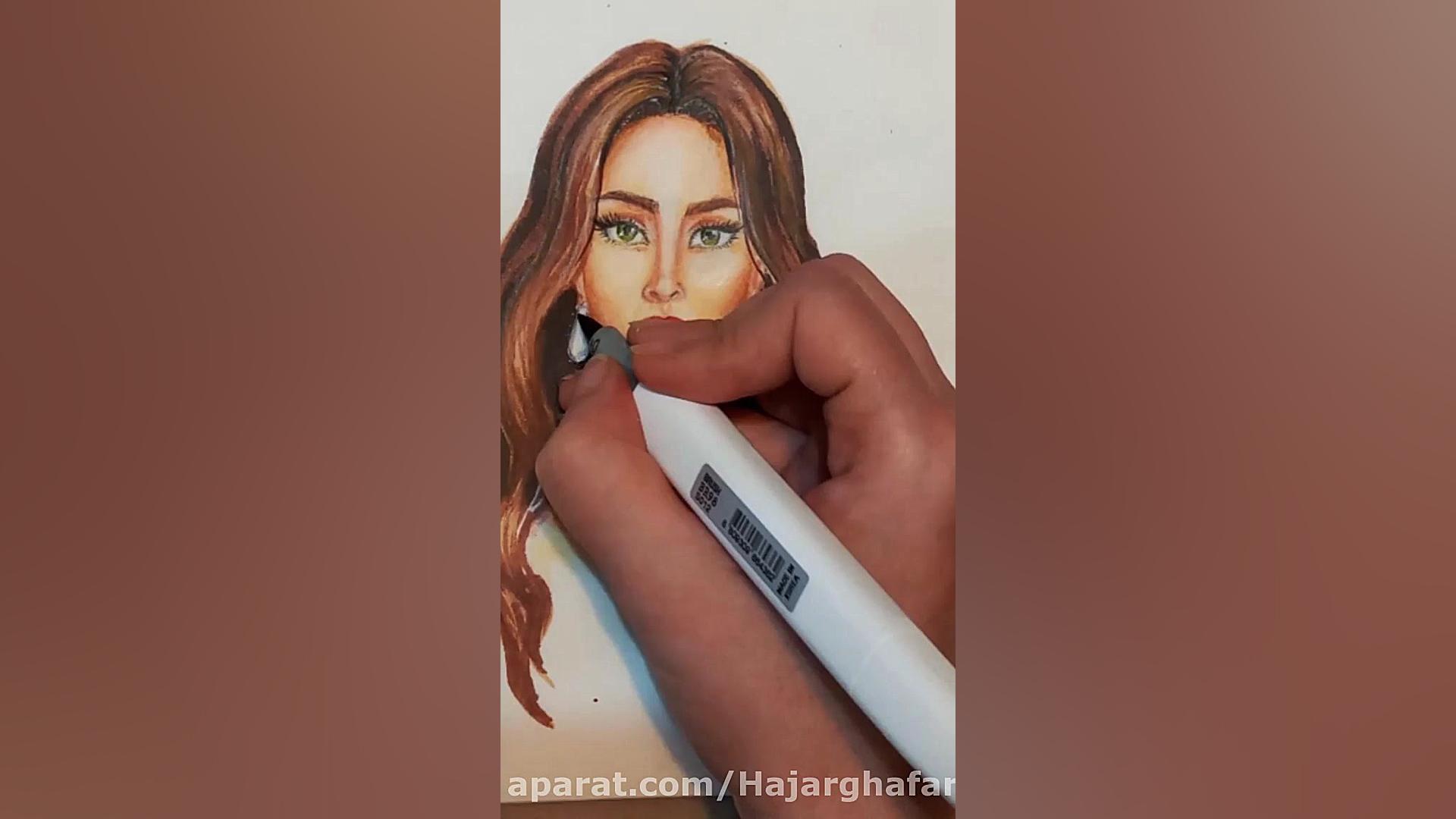 طراحی رنگ پوست صورت ومو ترمیم دندان