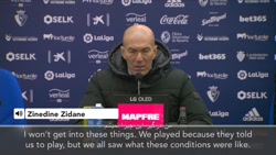 خشم زیدان مقابل خبرنگاران به خ...