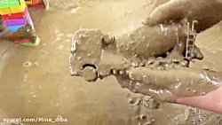 ماشین بازی با اسباب بازی های ل...