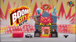 ست کارخانه موشک سازی ماشین های مسابقه Boom City Racer