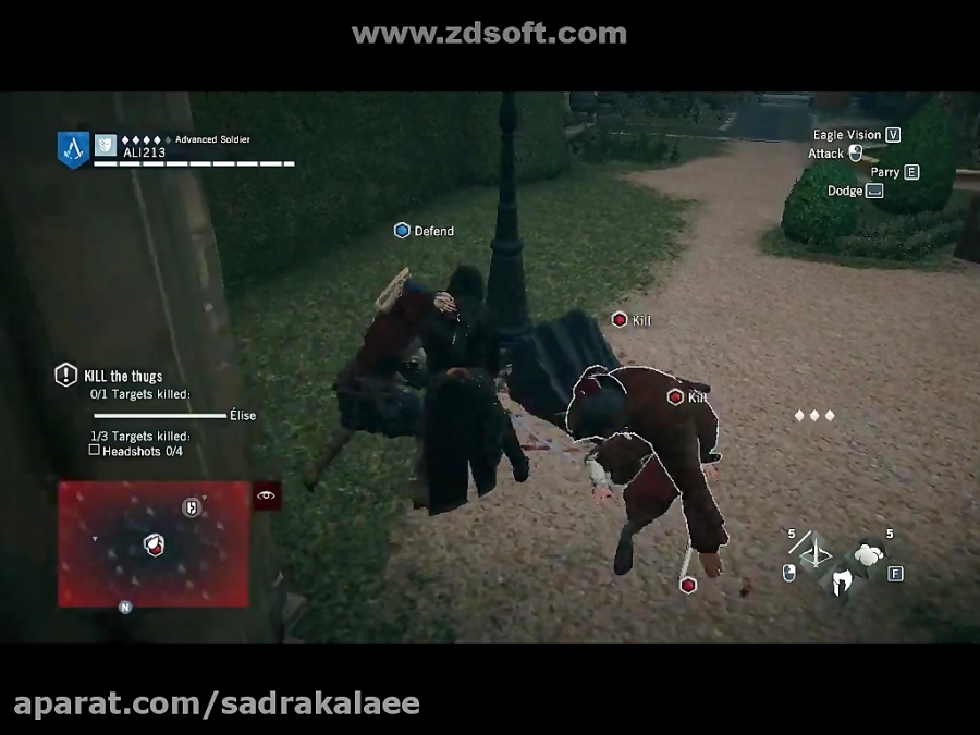 گیم پلی بازی Assassins creed UNITY قسمت 2