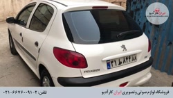 نصب سیستم صوتی پژو 206