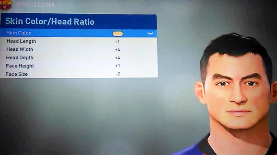 فیس پدری در Pes2019