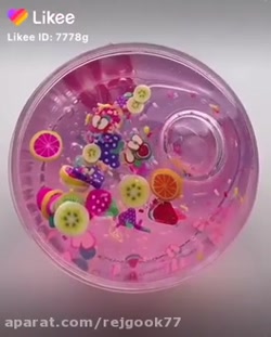 اسلایم میوه ای کیوت کپی به شرط...