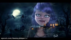 دخترکفشدوزکی وگربه سیاه در هال...