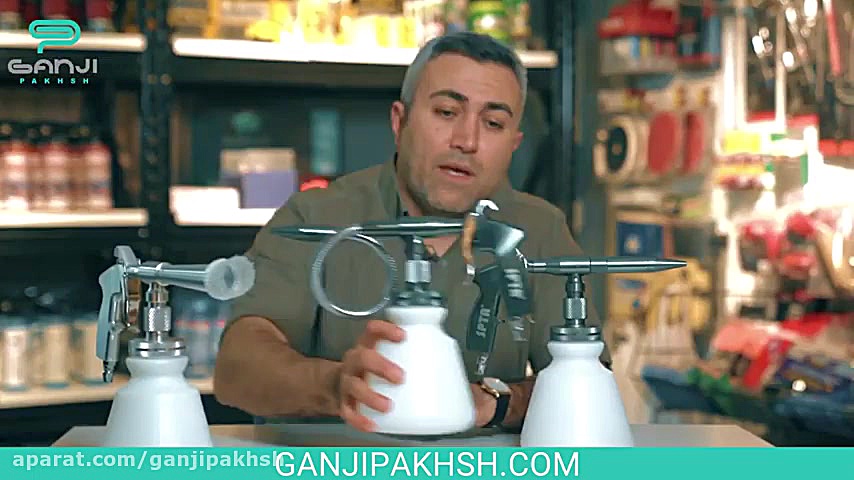 معرفی و راهنمای خرید تورنادو گان صفرشویی یا لنس گان کف پاش خودرو از گنجی پخش زمان140ثانیه