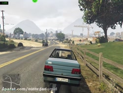 پژو ۴۰۵ شوتی در جی تی ای وی