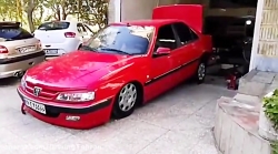 پژو پارس ELX پنوماتیک شده خوش رنگ