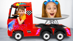 برنامه کودک  ساشا و کامیون بزر...