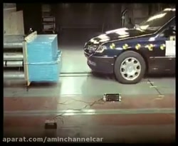 تست تصادف پژو پارس