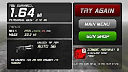 بازی موبایلzombis highway