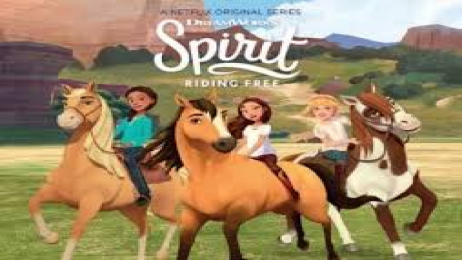 انیمیشن سریالی اسپریت سوارکار آزاد فصل اول قسمت 1 Spirit Riding Free بررسی لک صورت