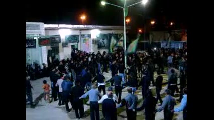 نوحه سینه زنی بوشهری اهرم تنگستان حمزه قائدی حسینیه حاج سید محمد تقی هاشمی حجت الاسلام دکتر سید علی هاشمی