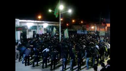 نوحه سینه زنی بوشهری اهرم تنگستان حمزه قائدی حسینیه حاج سید محمد تقی هاشمی حجت الاسلام دکتر سید علی هاشمی