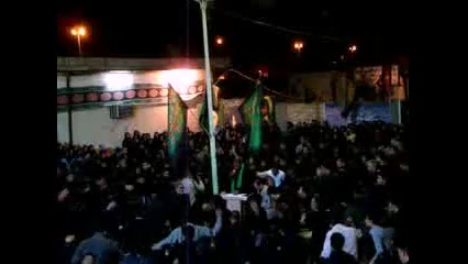 نوحه سینه زنی بوشهری اهرم تنگستان حمزه قائدی حسینیه حاج سید محمد تقی هاشمی حجت الاسلام دکتر سید علی هاشمی
