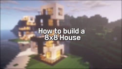 چگونگی ساخت خونه ی 8 در 8 در بازی ماین کرافت نسخه 3