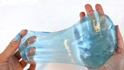 آموزش ساخت اسلایم شفاف