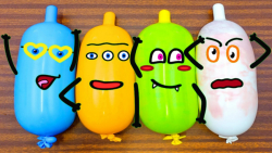 سرگرمی با اسلایم ^ __ ^ اسلایم...