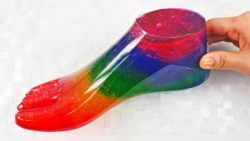 مخلوط کردن مجموعه اسلایمهای رن...