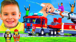 بچه ها کوچک می شوند و با ماشین...