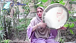 دف نوازی آهنگ آهای عروسک میثم...