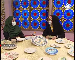 آموزش نقاشی &quot; زیر لعابی ر...