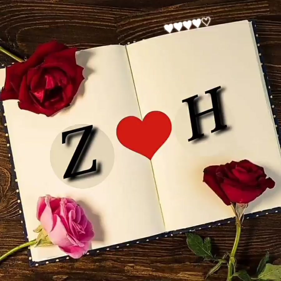 کلیپ عاشقانه اسمی حرف Z H