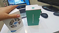 آنباکس دوربین لامپی V380