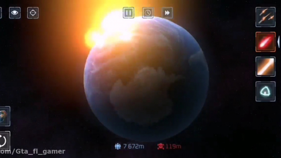 بازی Solar Smash - نابود کردن زمین برای اندروید!