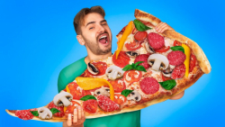 چالش غذاهای غول پیکر  درست کرد...