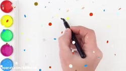 آموزش نقاشی سفید برفی