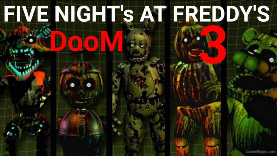 گیم پلی بازی عذاب فناف 3  fnaf doom 3