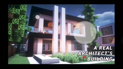 خانه های یک معمار واقعی در آموزش Minecraft _ Modern House _2 نسخه دوم